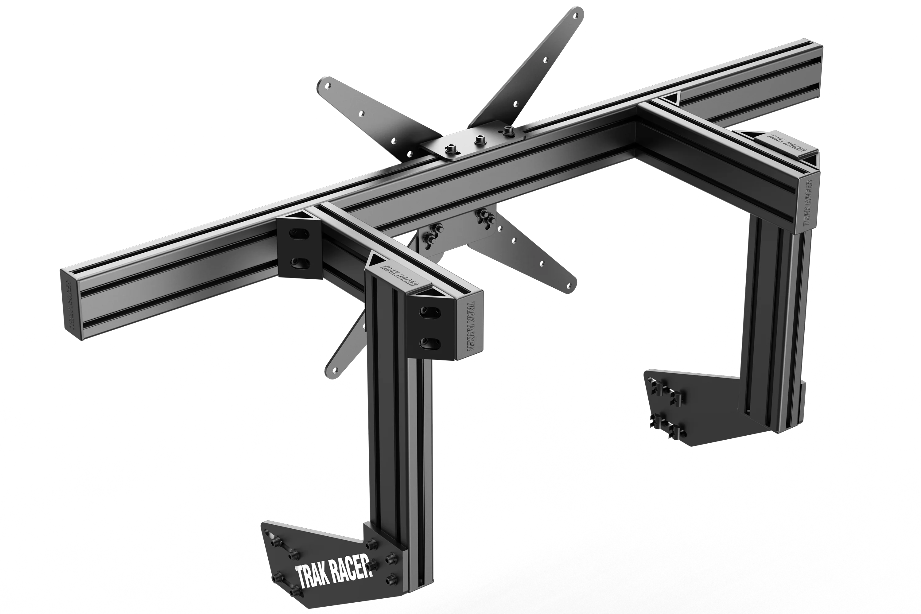 Small Cockpit-Mounted Single Monitor Stand - 800mm / 31.5" Wide - Image 7
