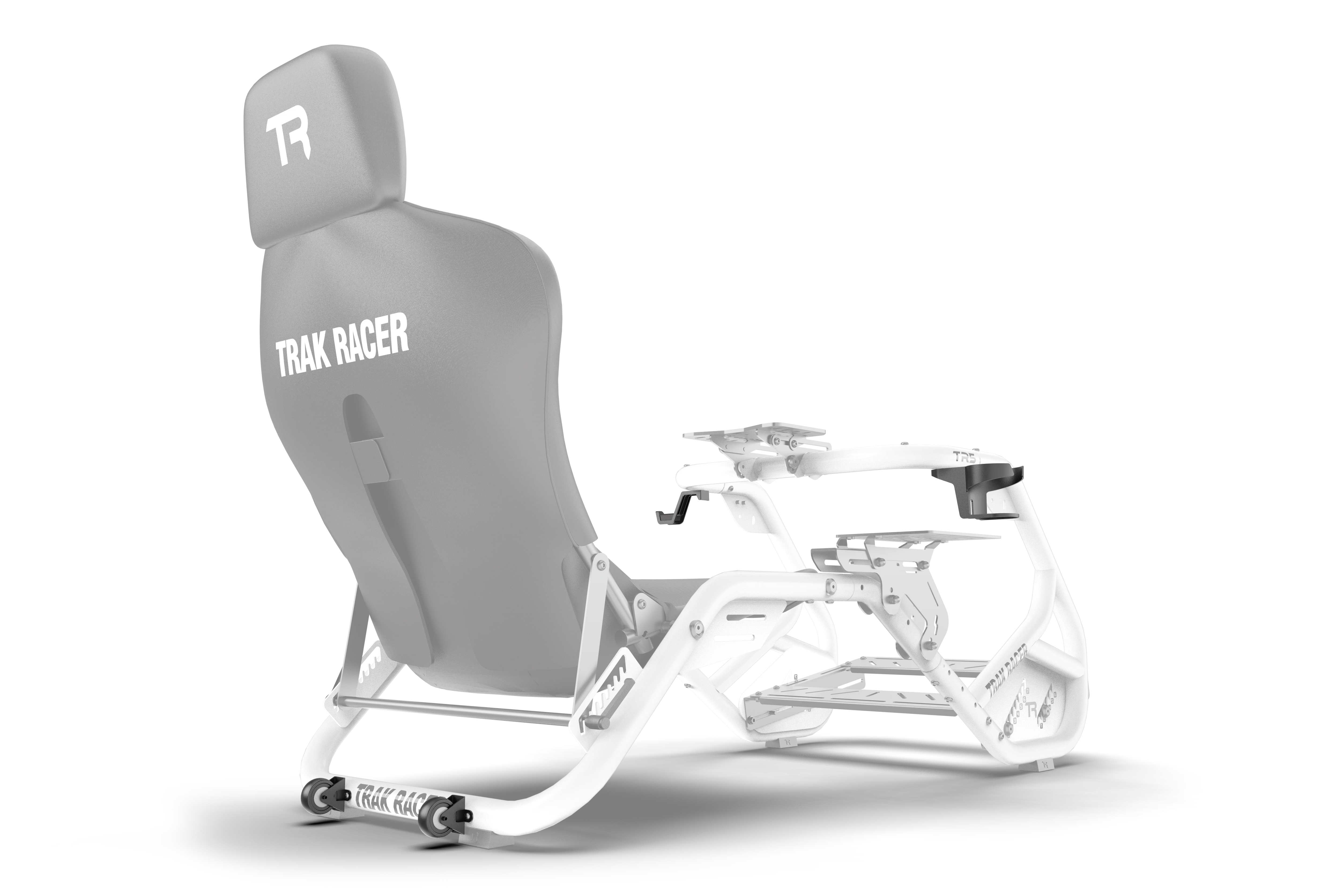 Accessory Kit for Trak Racer TR5 with Caster Wheels, Drink Holder and Headphone Hook - Image 2