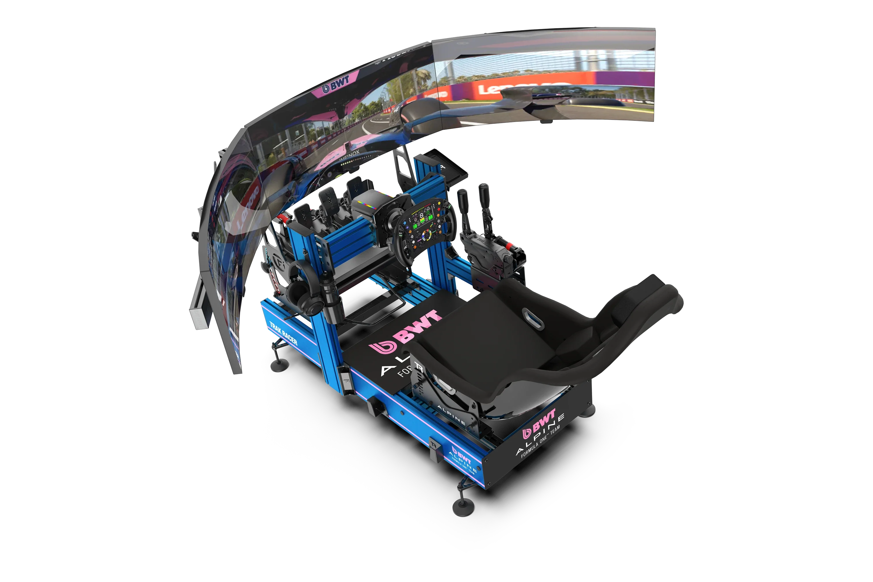 BWT Alpine Formula One™ Team TRA Hybrid Racing Simulator - Image 5