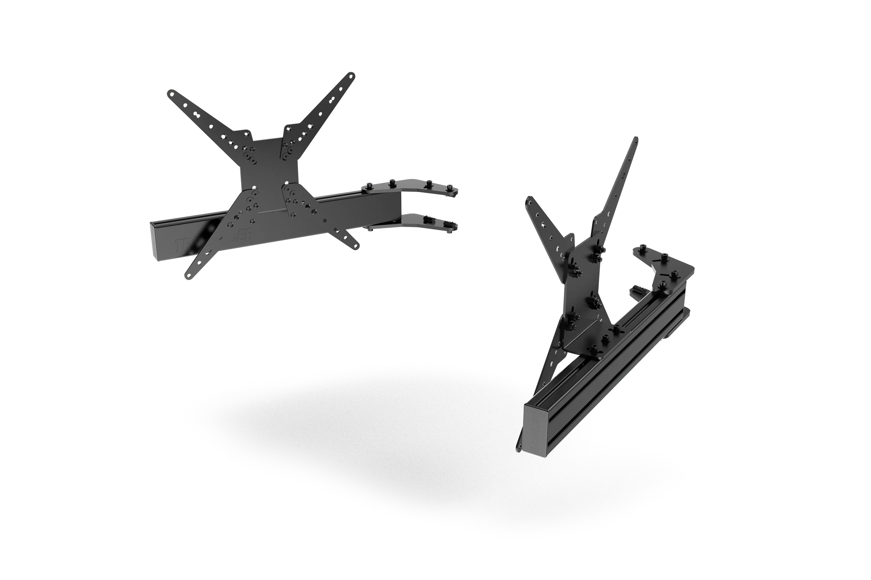 580mm/22.8" Triple Monitor Add-on Arms with VESA Mounts
