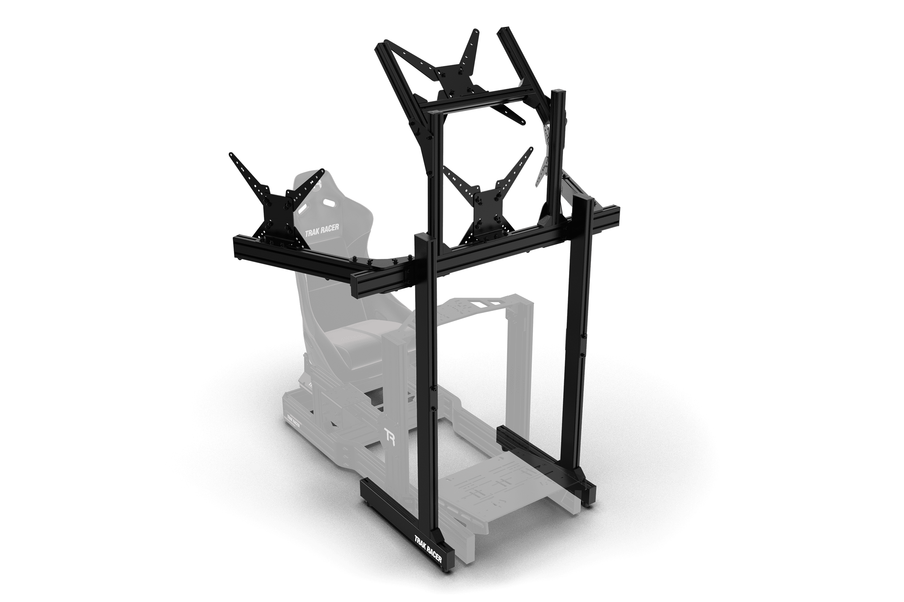 Freestanding Quad Monitor Stand - Supports up to 45" Displays - Image 5