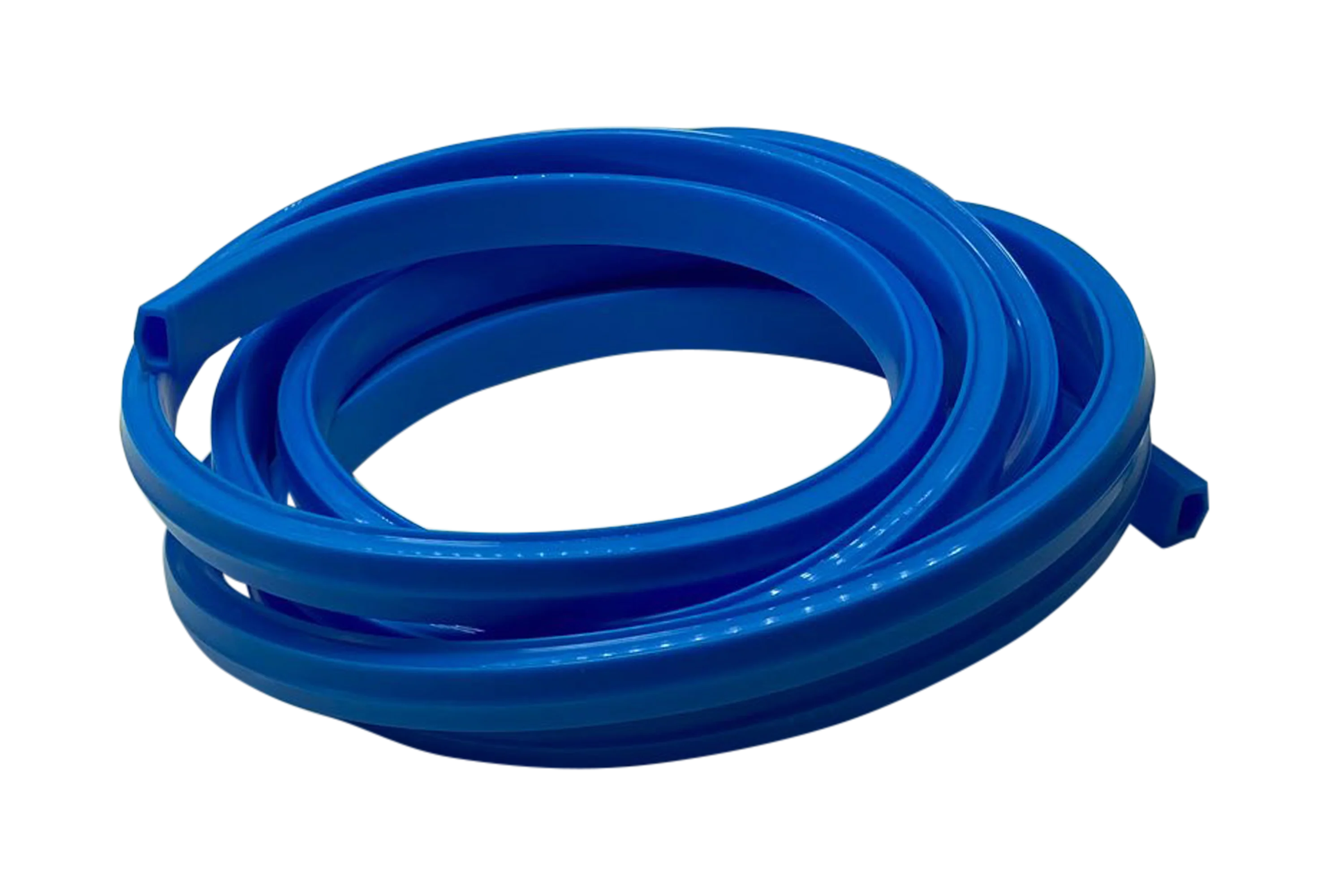 2m/79" Blue Rubber Dust/Design Strip – Anti-Slip Protective Edge Trim for Aluminium Profile Sim Rigs - Image 3