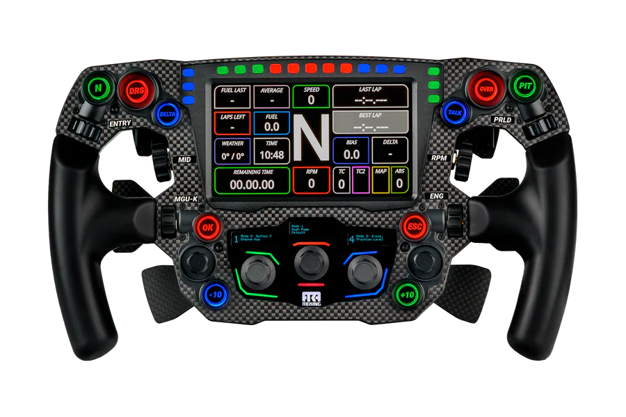 Bundle - Simucube 2 Pro R2 Wheelbase and Rexing Carbon Fiber Formula Mayaris 2 Steering Wheel for PC - Image 12