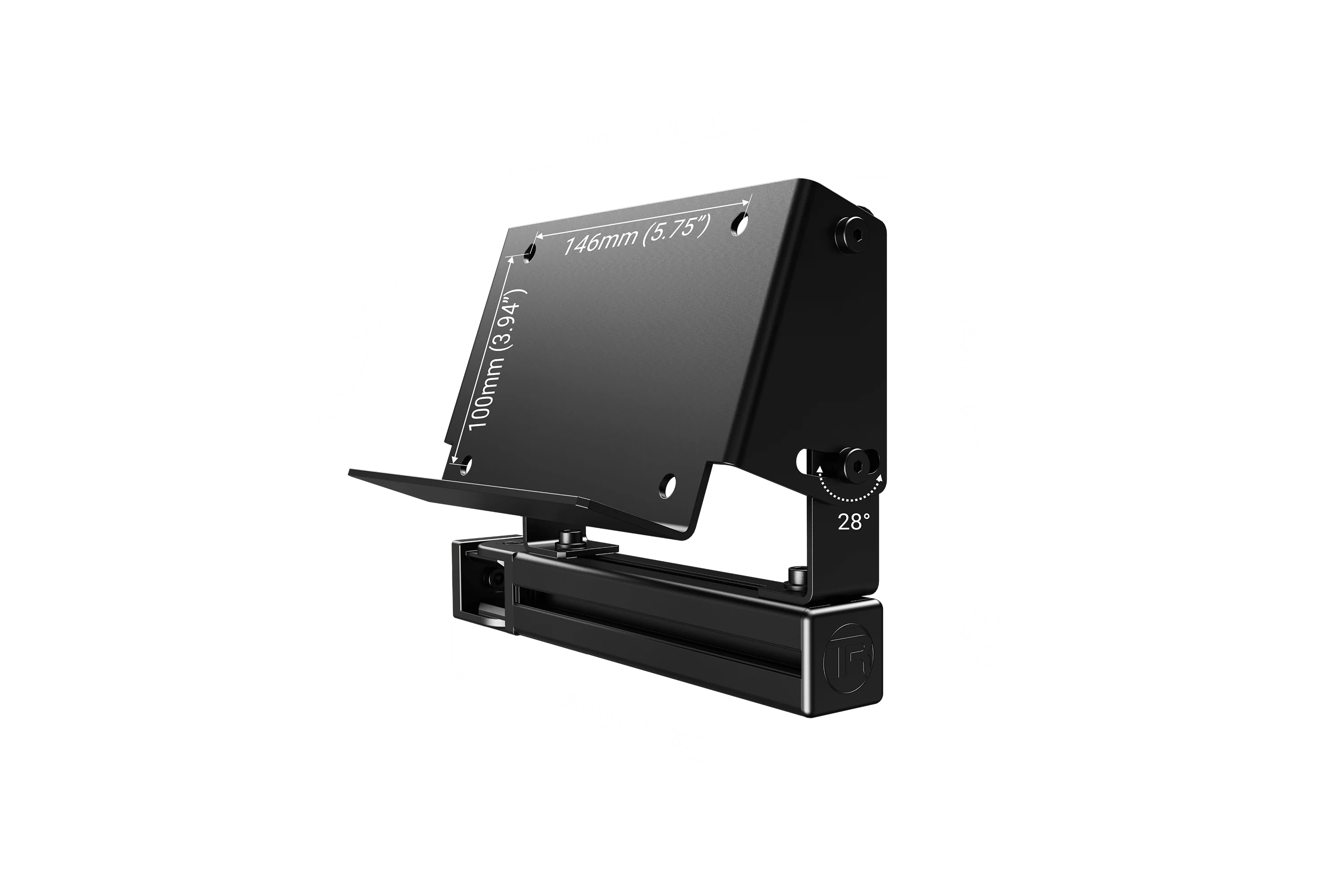 Trak Racer Button Box / Elgato Stream Deck Mount with Pivot Joint - Image 4