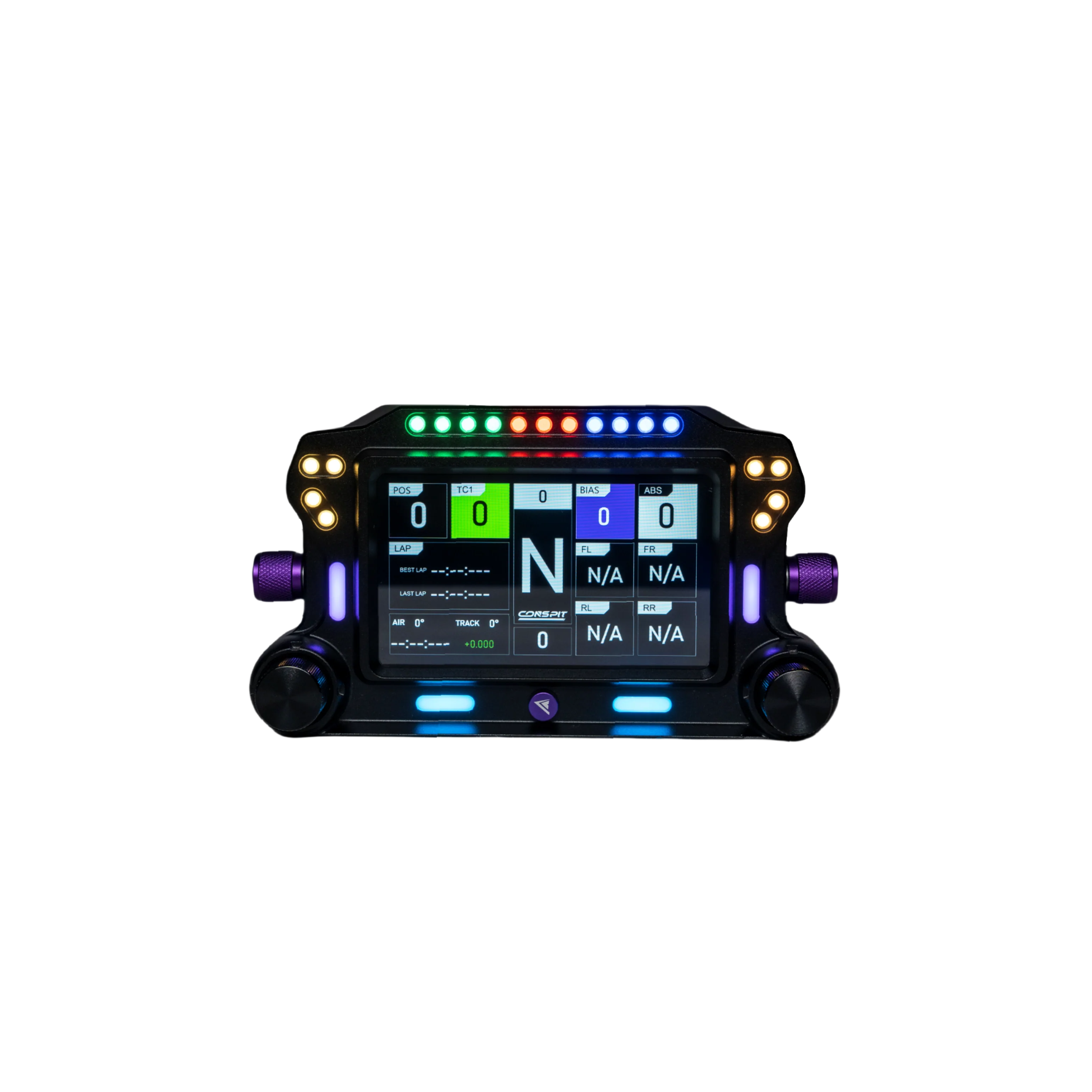 Conspit CSD SimHub Dashboard – 5″ IPS Race Display with RGB Alerts - Image 3