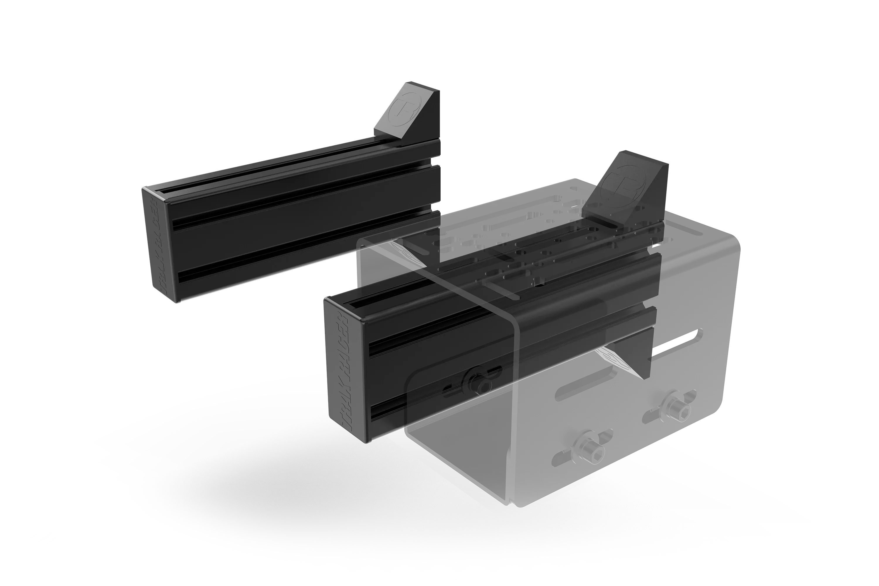 Set of 2 Universal Side Supports – 240mm (80×40mm) for Sim Racing & Flight Sim Rigs - Image 2