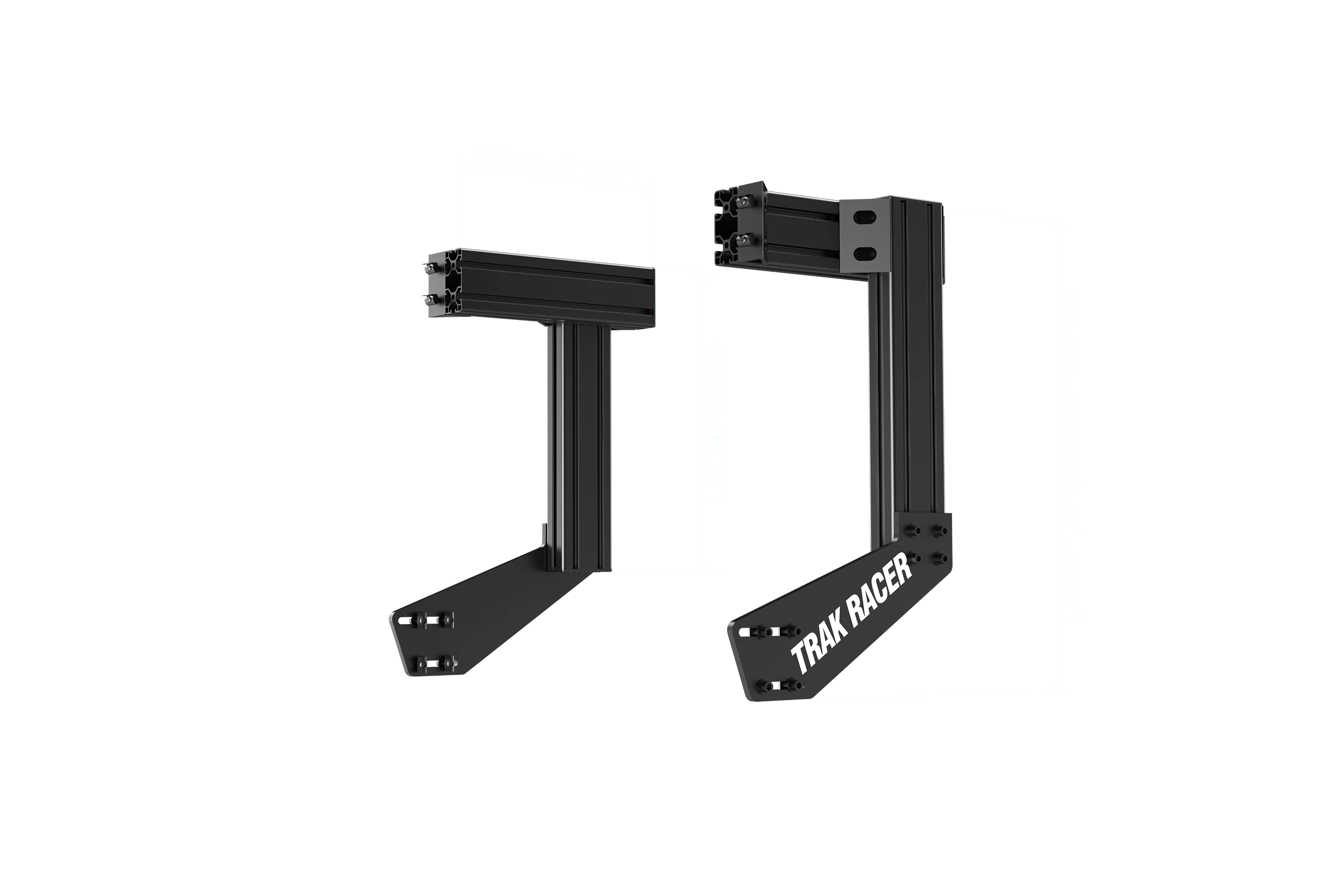 Universal Integrated Monitor Mounts for Aluminium Extrusion Mounting - Image 2