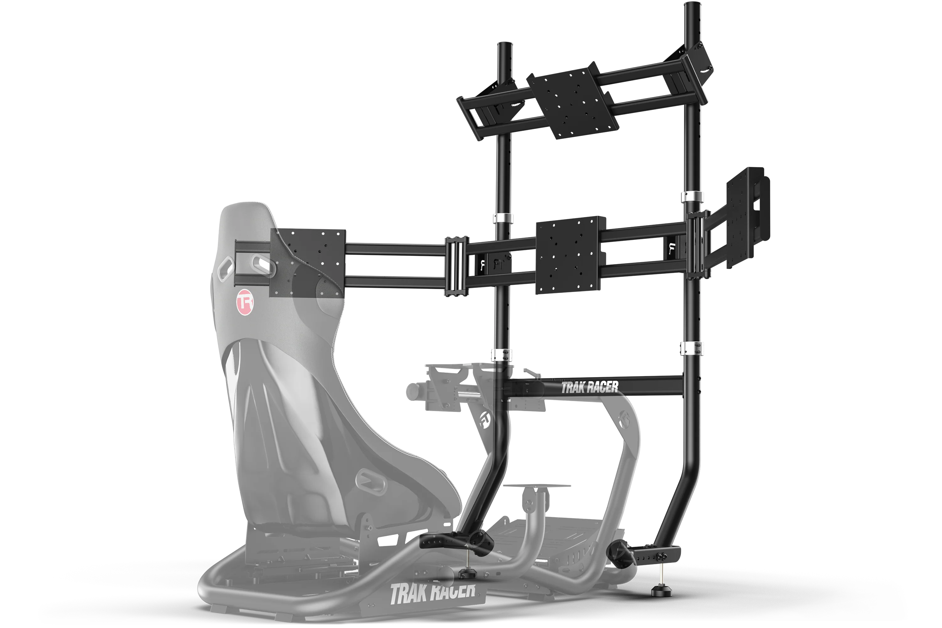 Cockpit-Mounted Quad Monitor Stand for Trak Racer TR8 PRO - Image 5