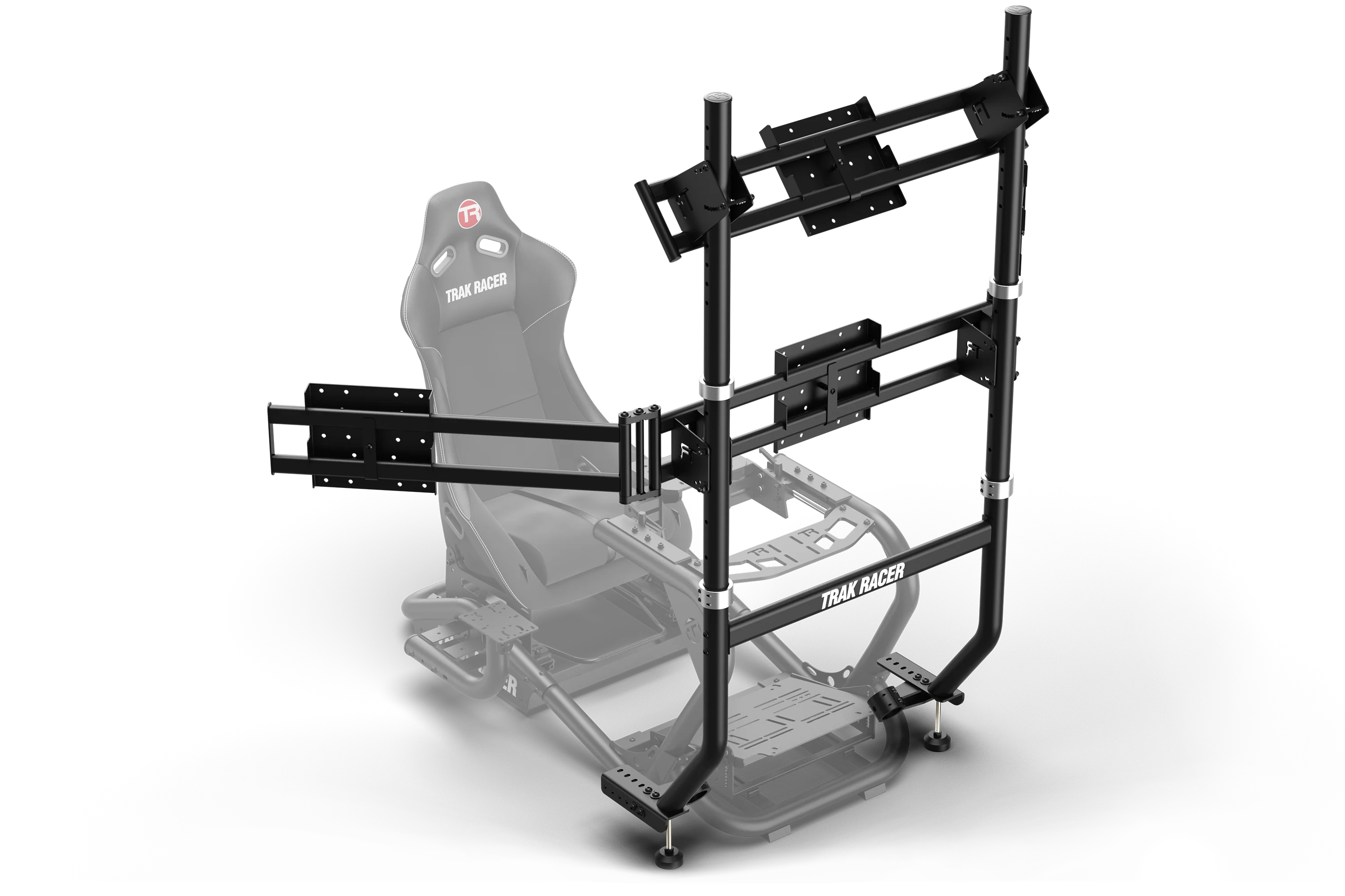 Cockpit-Mounted Quad Monitor Stand for Trak Racer TR8 PRO - Image 6