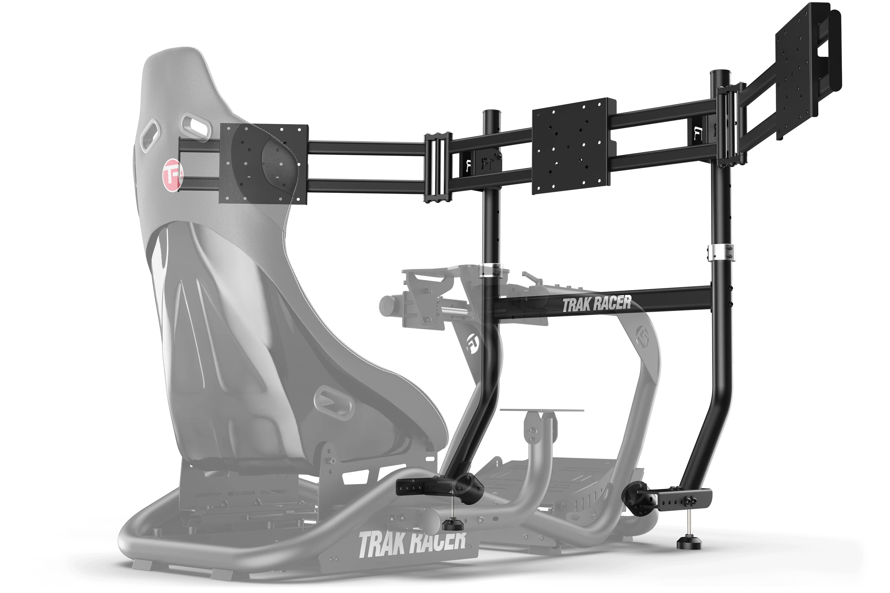 Cockpit-Mounted Triple Monitor Stand for Trak Racer TR8 PRO - Image 3