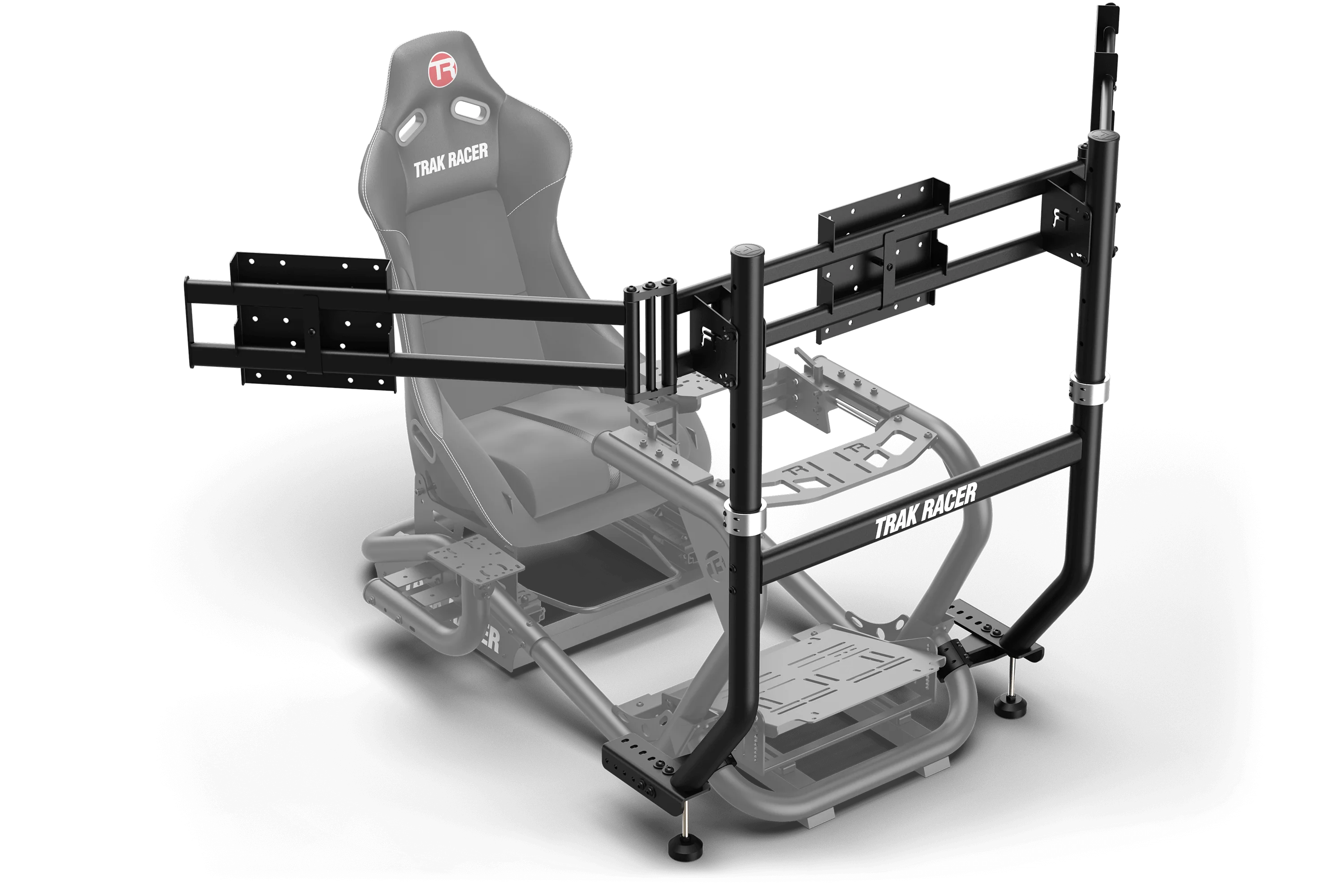 Cockpit-Mounted Triple Monitor Stand for Trak Racer TR8 PRO - Image 4