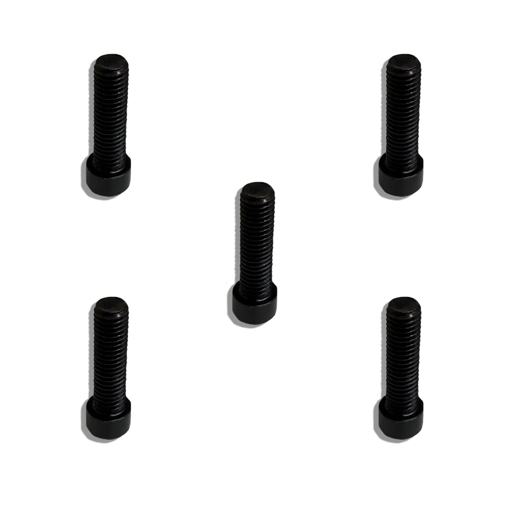 M8 x 30mm Hardened Hex Screws - Pack of 5 - Image 2