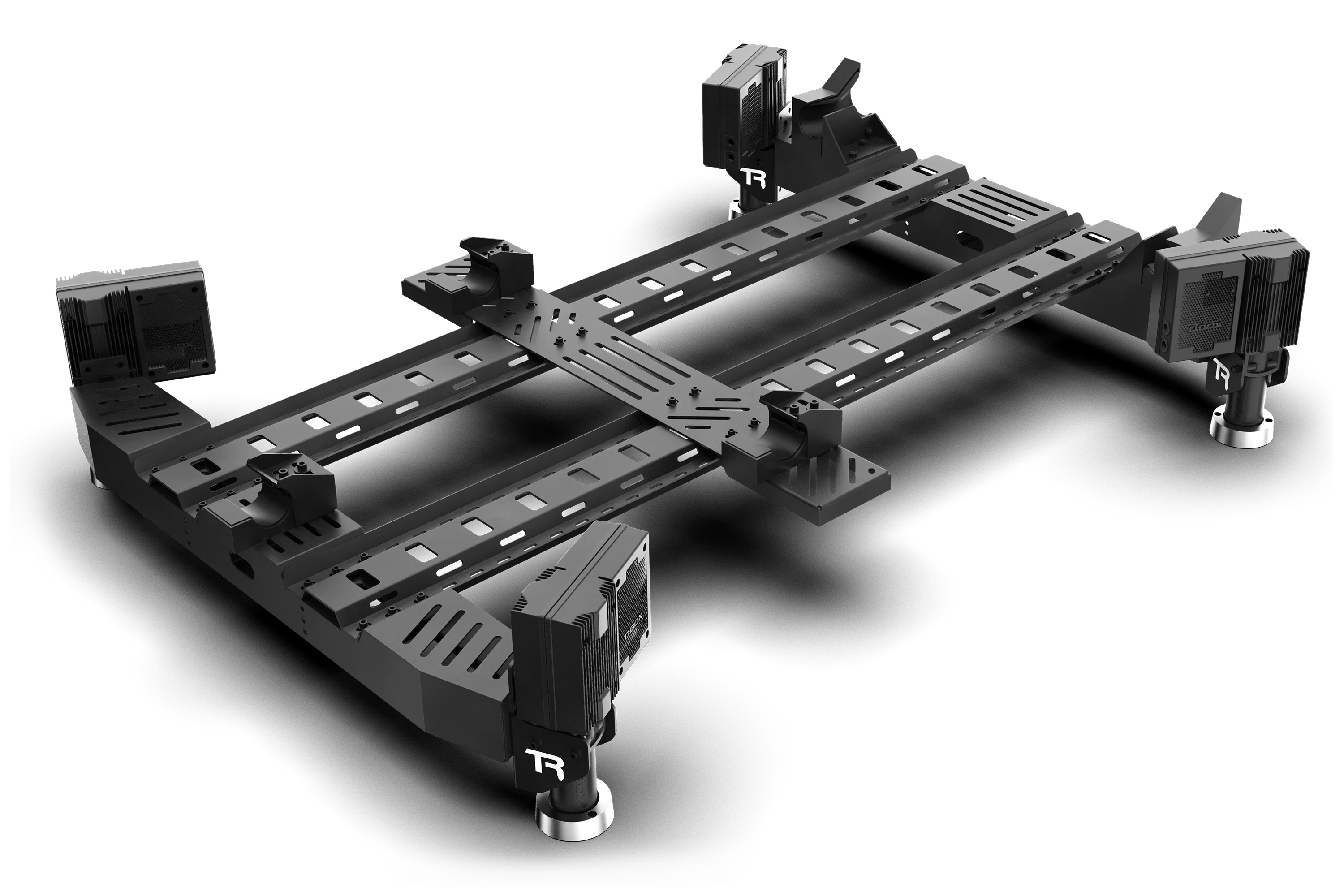 Motion System with 4 motors/actuators and Motion Sim Base - Image 3
