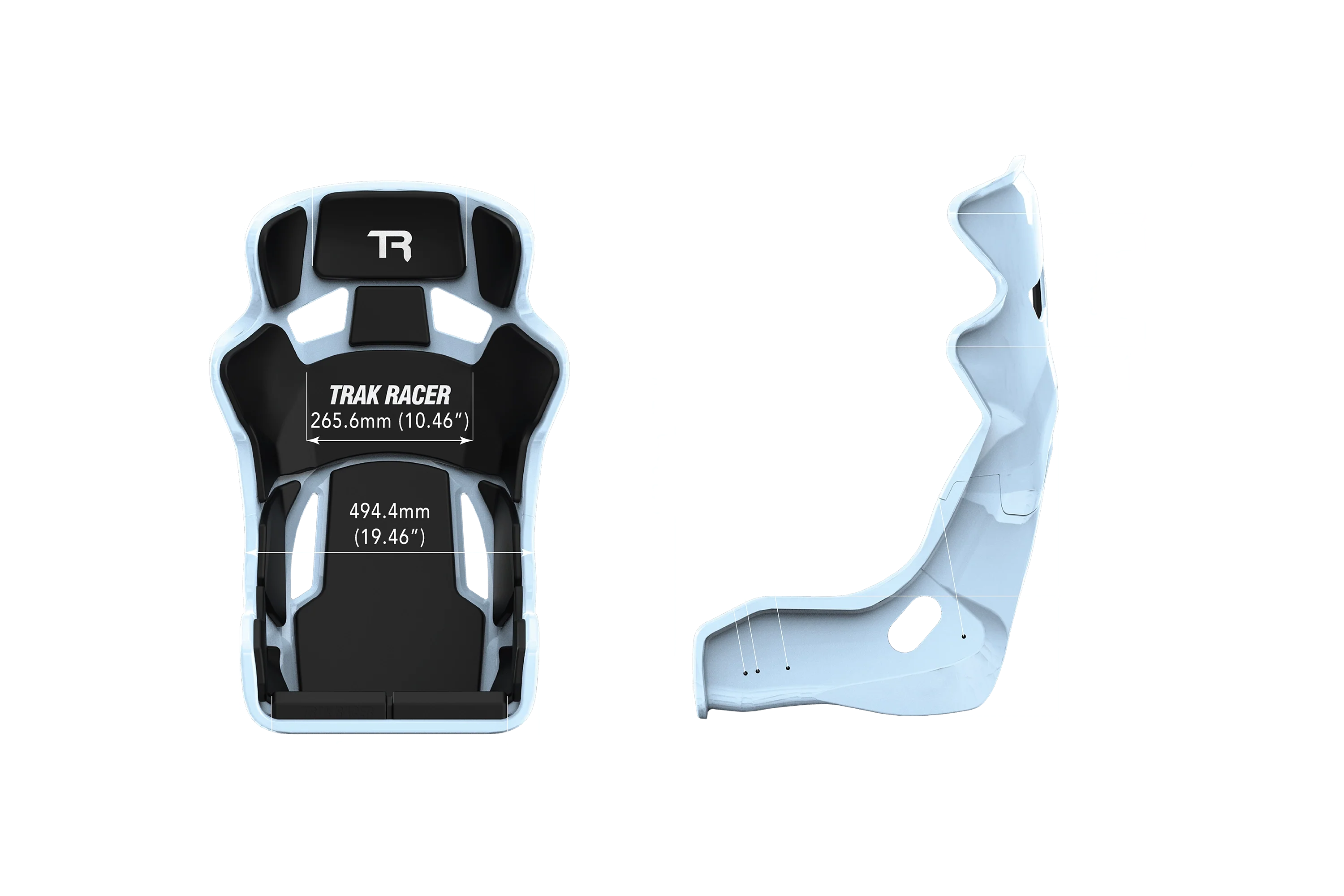 TRS TR Series GT Pro Racing Seat - Fiberglass Pearlescent Colour-Shift Finish - Image 10