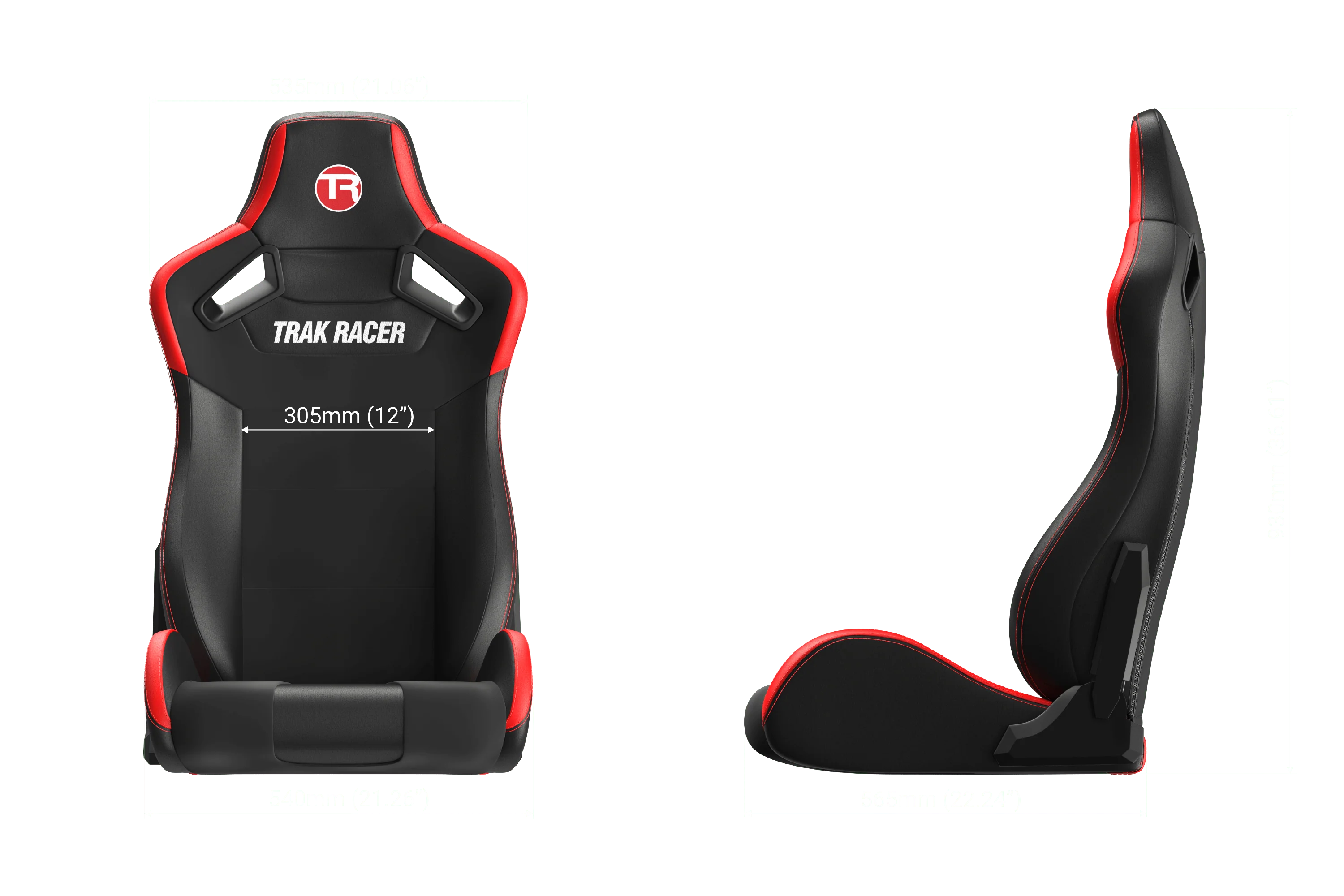 Recliner Sim Racing Seat — Premium Leather/Alcantara-Style Adjustable Seat - Image 5