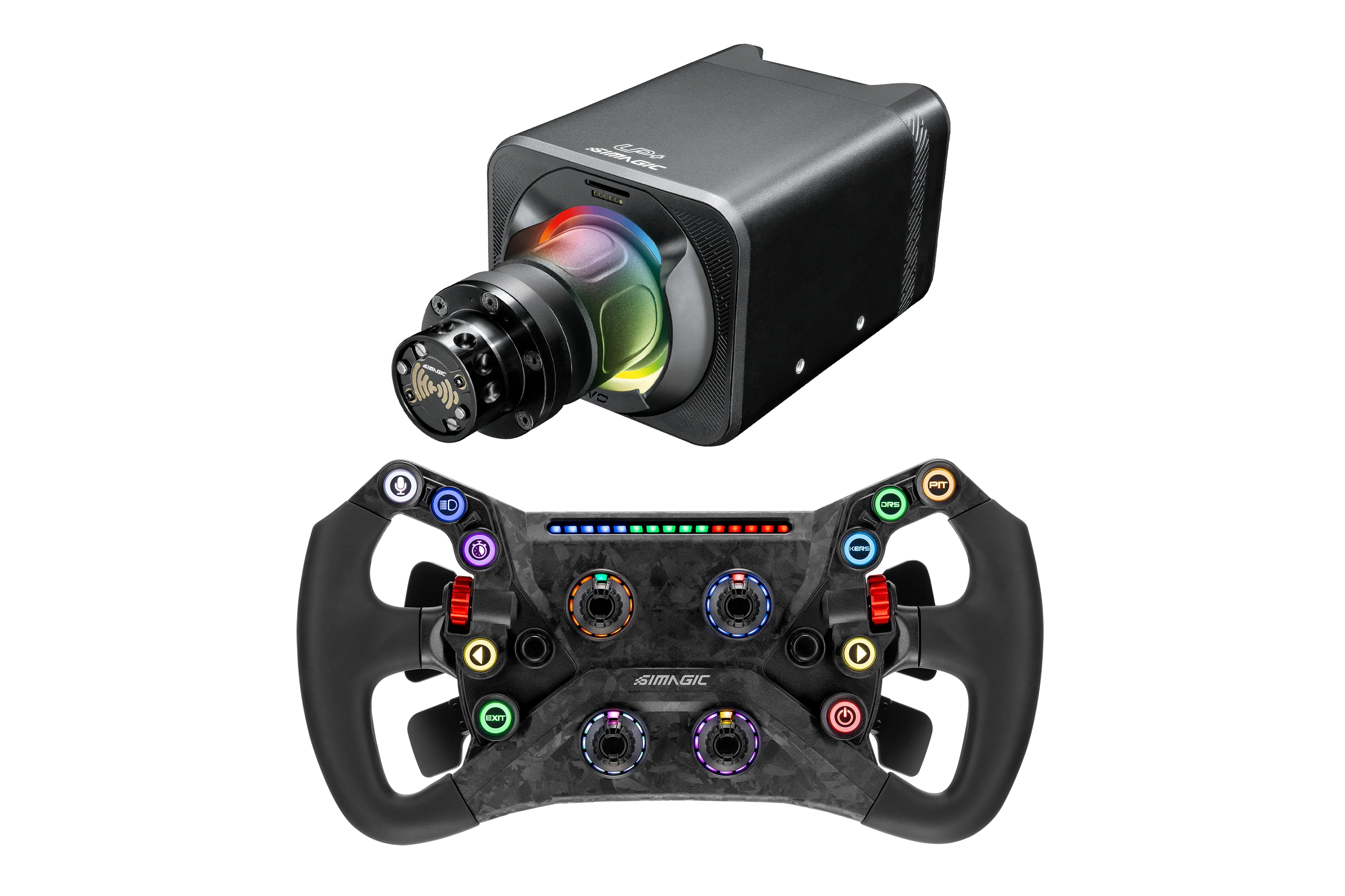 Simagic GT NEO Hub with Alpha EVO Sport 9nm Wheel Base