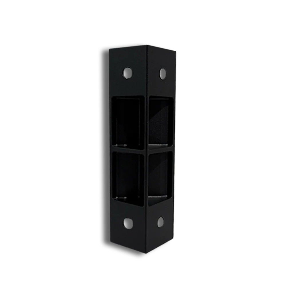 Aluminum Corner Brackets (Set of 2) β 160mm Height x 40mm Width for Extrusion Rigs