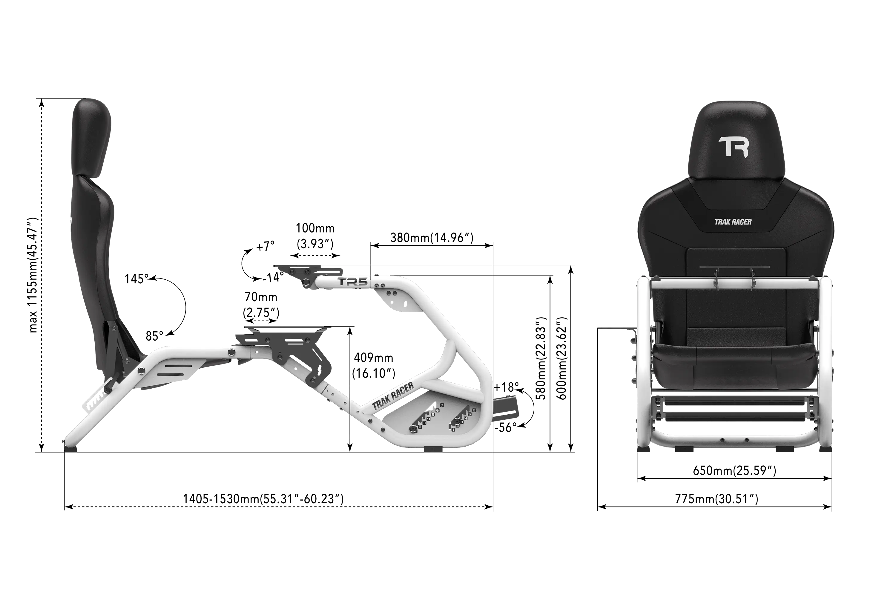 TR5 Formula and GT Racing Simulator Cockpit - Image 10