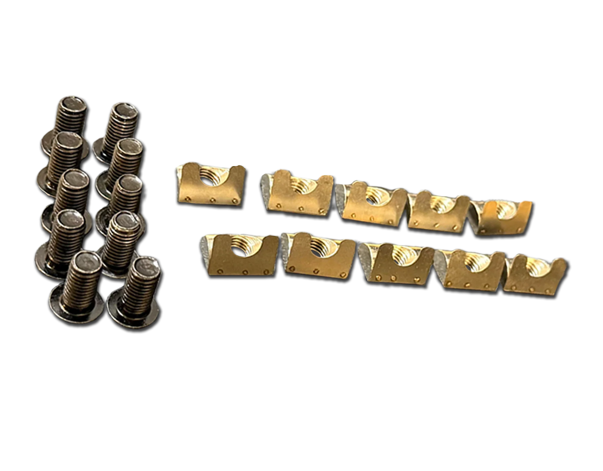 10 Sets of Screw and Nut for 8mm T-Slot