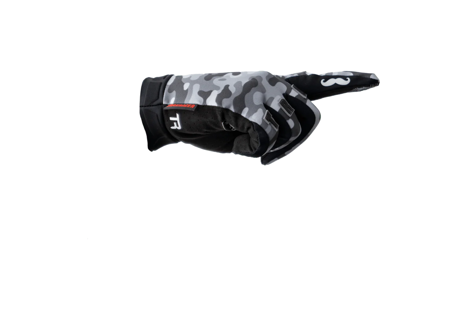 Trak Racer Multi-Use Sim Racing Gloves - Grey Camo - Image 8