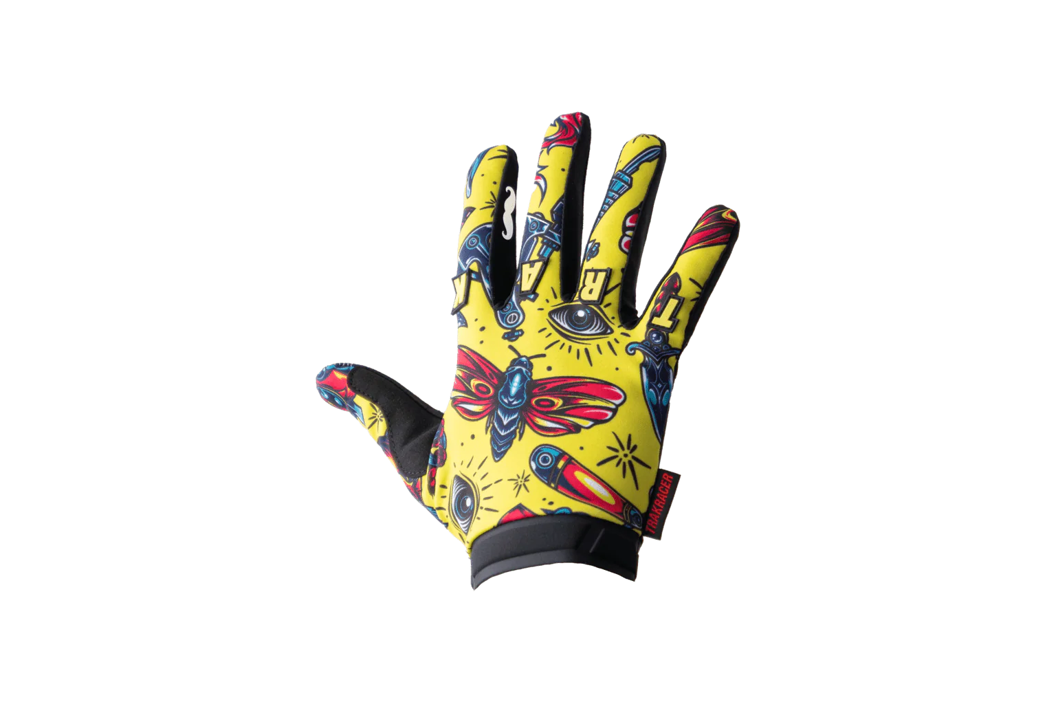 Trak Racer Multi-Use Sim Racing Gloves - Yellow - Image 6