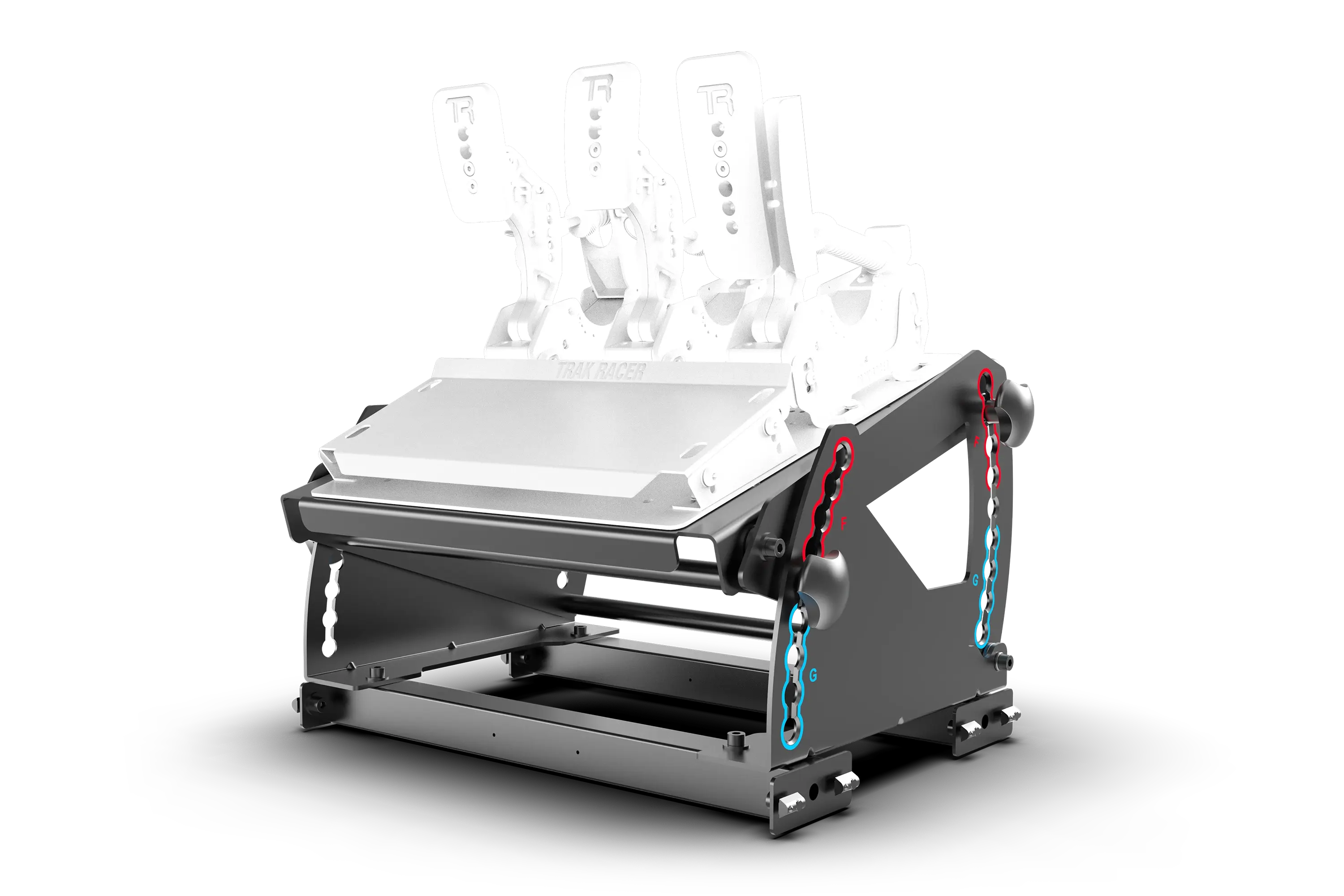 Trak Racer TRX Formula GT Hybrid Pedal Mount System for Extruded Aluminium Cockpits - Image 11