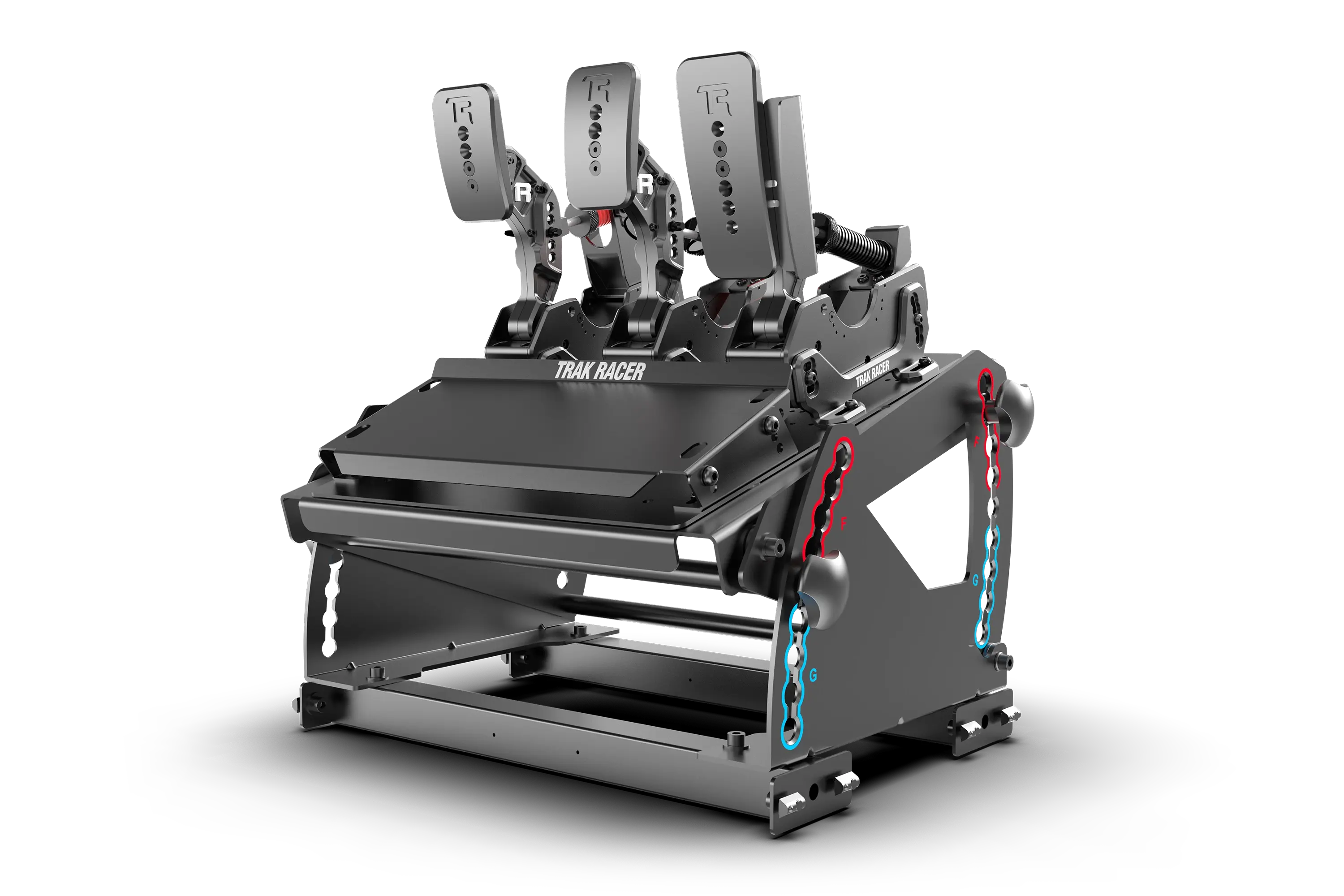 Trak Racer TRX Formula GT Hybrid Pedal Mount System for Extruded Aluminium Cockpits - Image 12