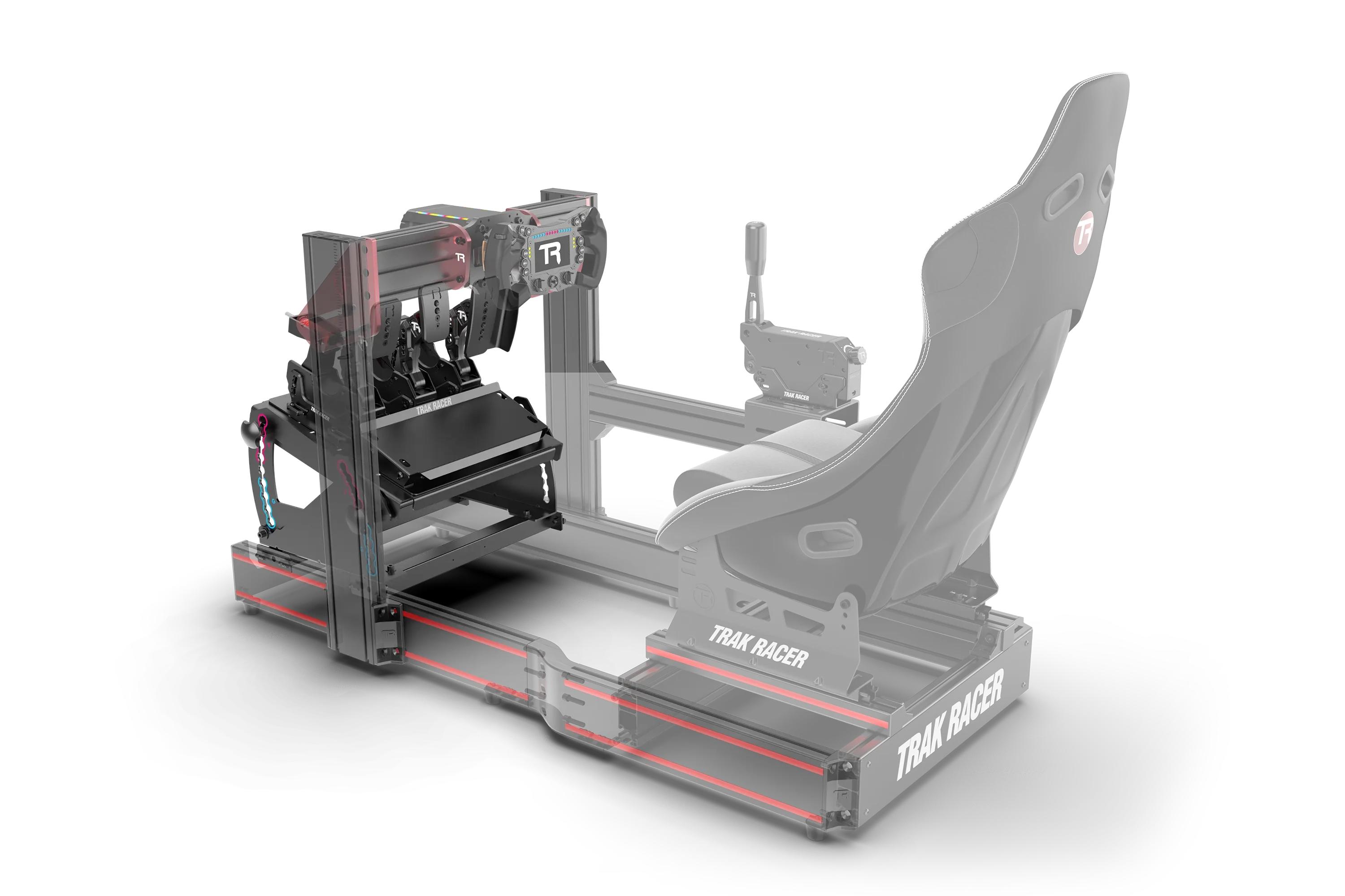 Trak Racer TRX Formula GT Hybrid Pedal Mount System for Extruded Aluminium Cockpits - Image 4