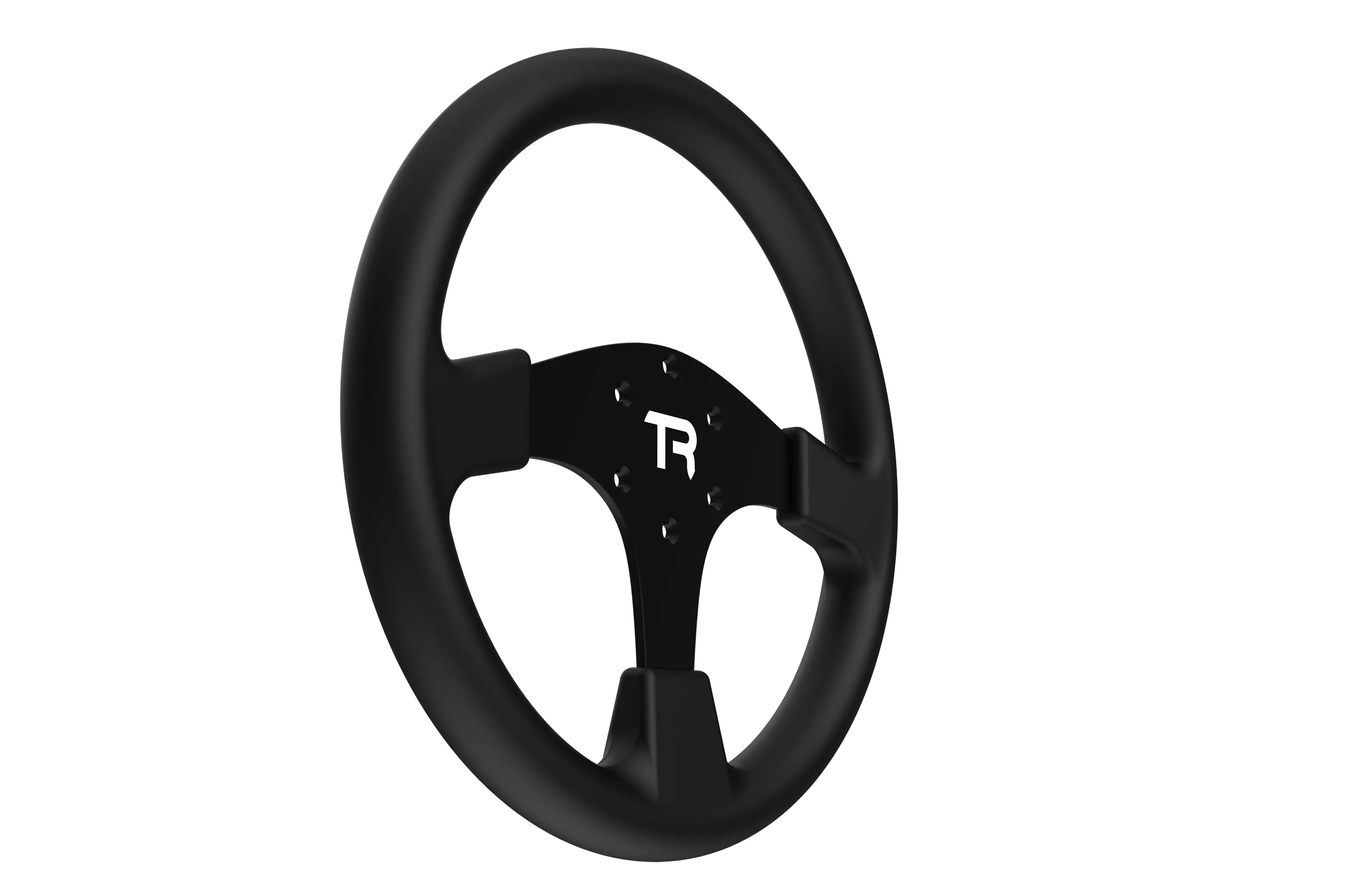 330mm/13" Round Sim Racing Wheel β Aluminium with Durable Silicon Hand Grips - Image 2