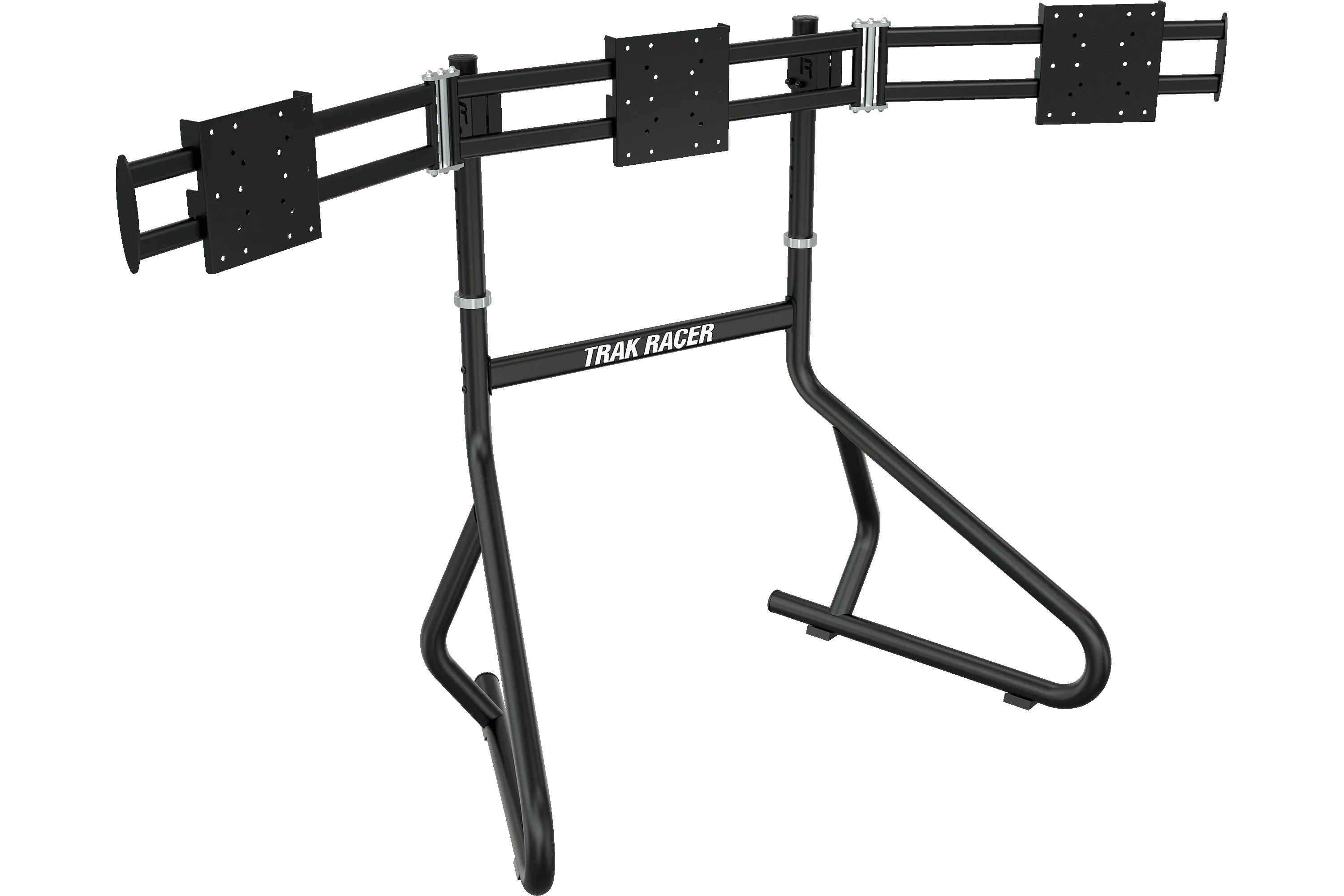 Large Freestanding Triple Monitor Stand - 30" to 45" Displays - Image 3