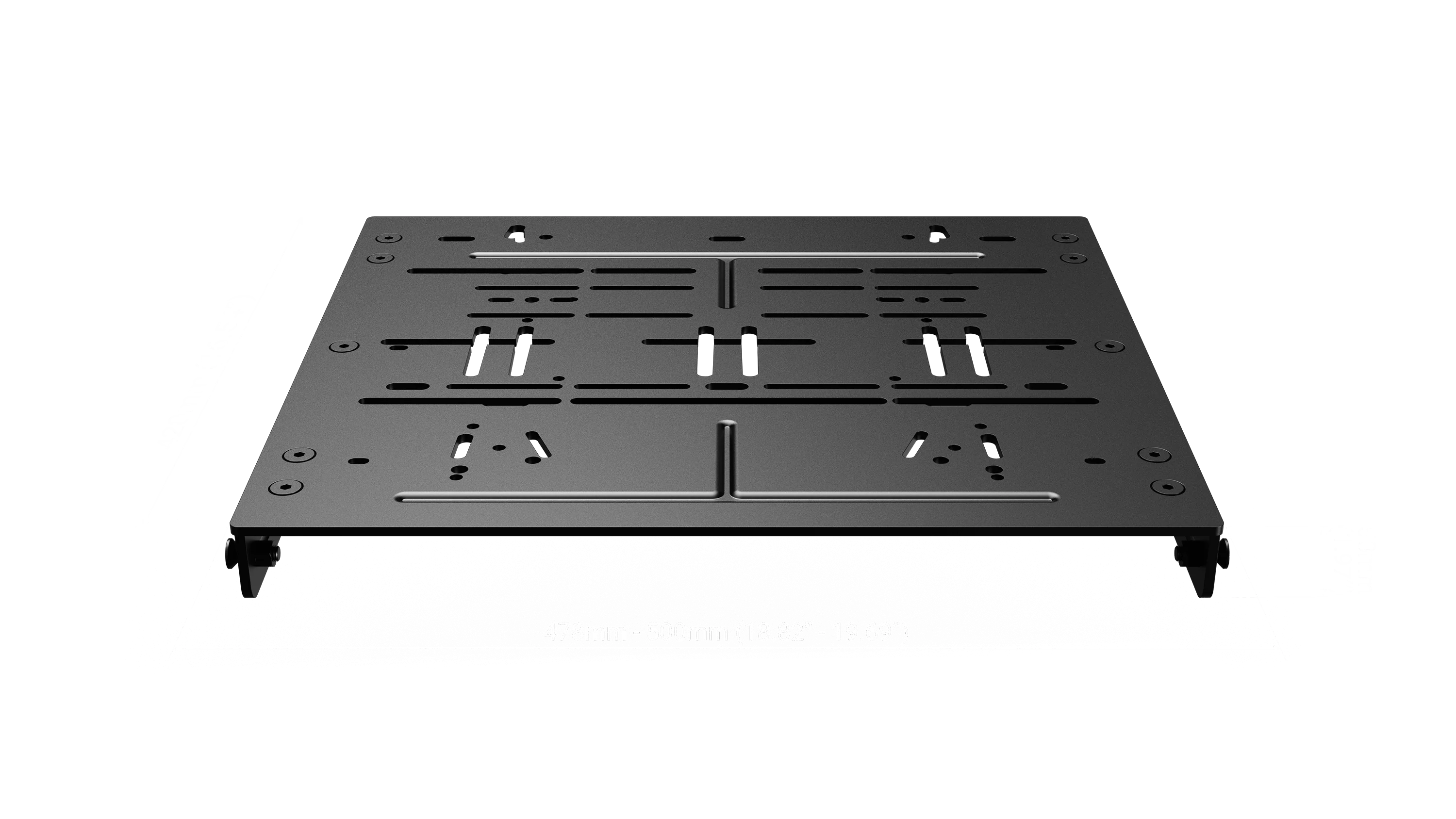 Universal Pedal Plate with Pre-Drilled Mounting Holes - Image 3