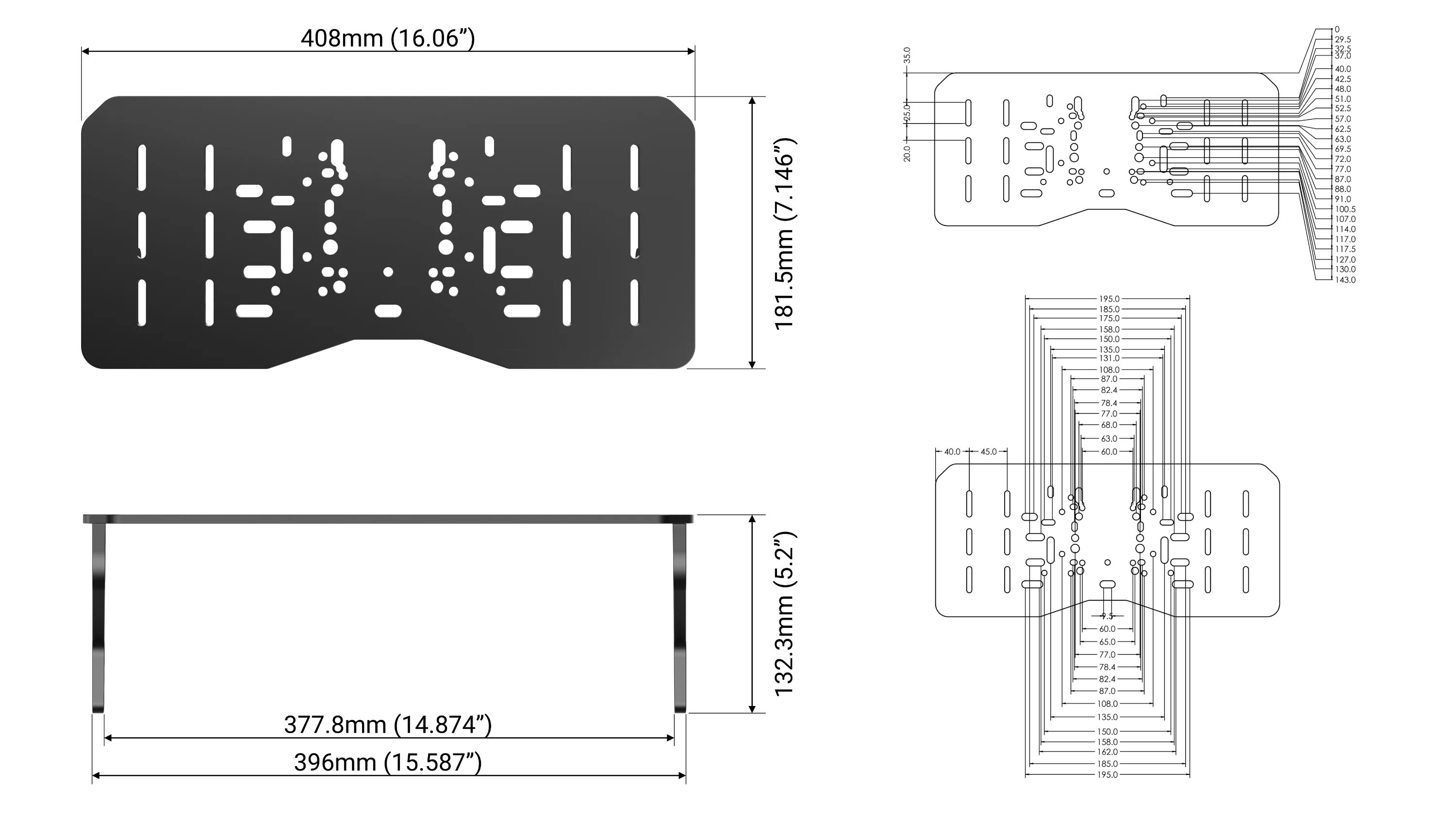 Universal Wheel Deck/Plate for Alpine Racing TRX - Image 4